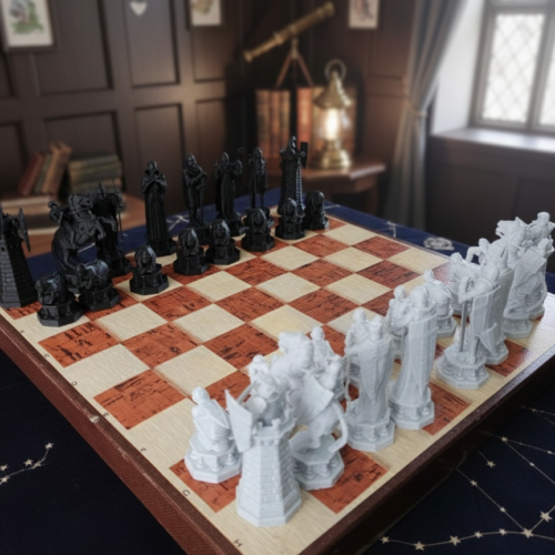 Lot 32 pions échiquier Harry Potter