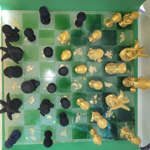 Échiquier Thème Football 100% Personnalisé