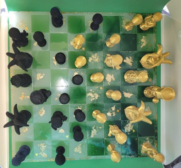 Échiquier Thème Football 100% Personnalisé