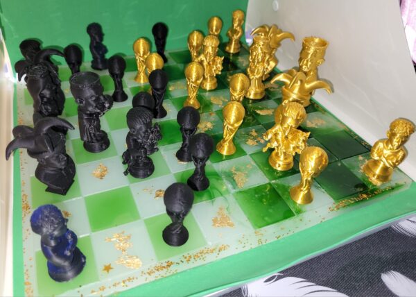 Échiquier Thème Football 100% Personnalisé