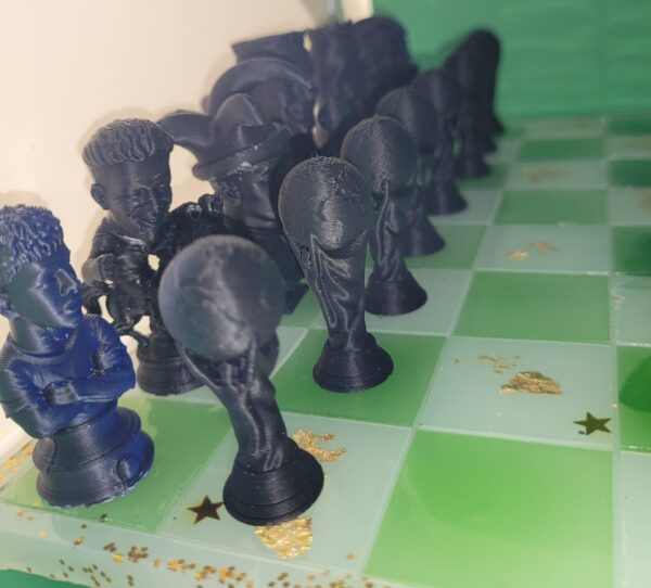 Échiquier Thème Football 100% Personnalisé