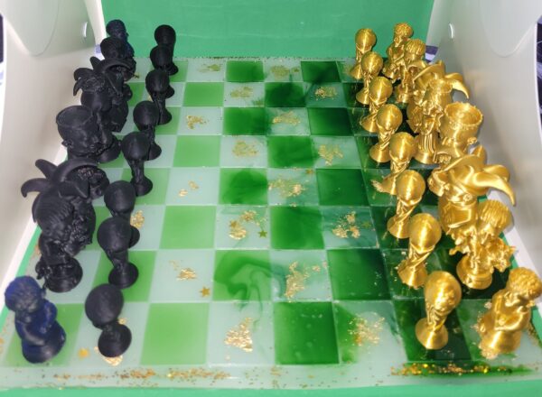 Échiquier Thème Football 100% Personnalisé