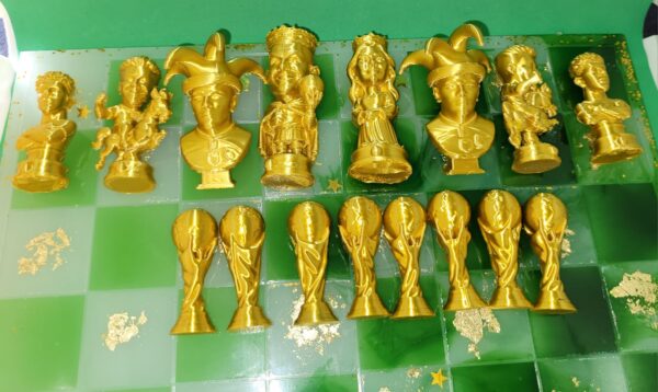 Échiquier Thème Football 100% Personnalisé